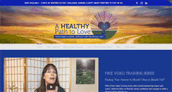 Desktop Screenshot of healthypathtolove.com